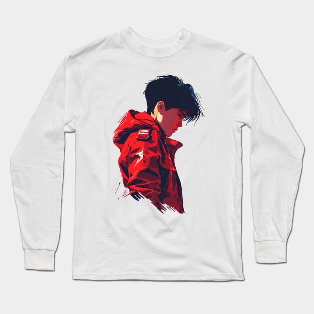 Akira Unleashed: Cyberpunk Masterpiece, Psychic Power Saga, and Fan Art Fusion Long Sleeve T-Shirt by insaneLEDP